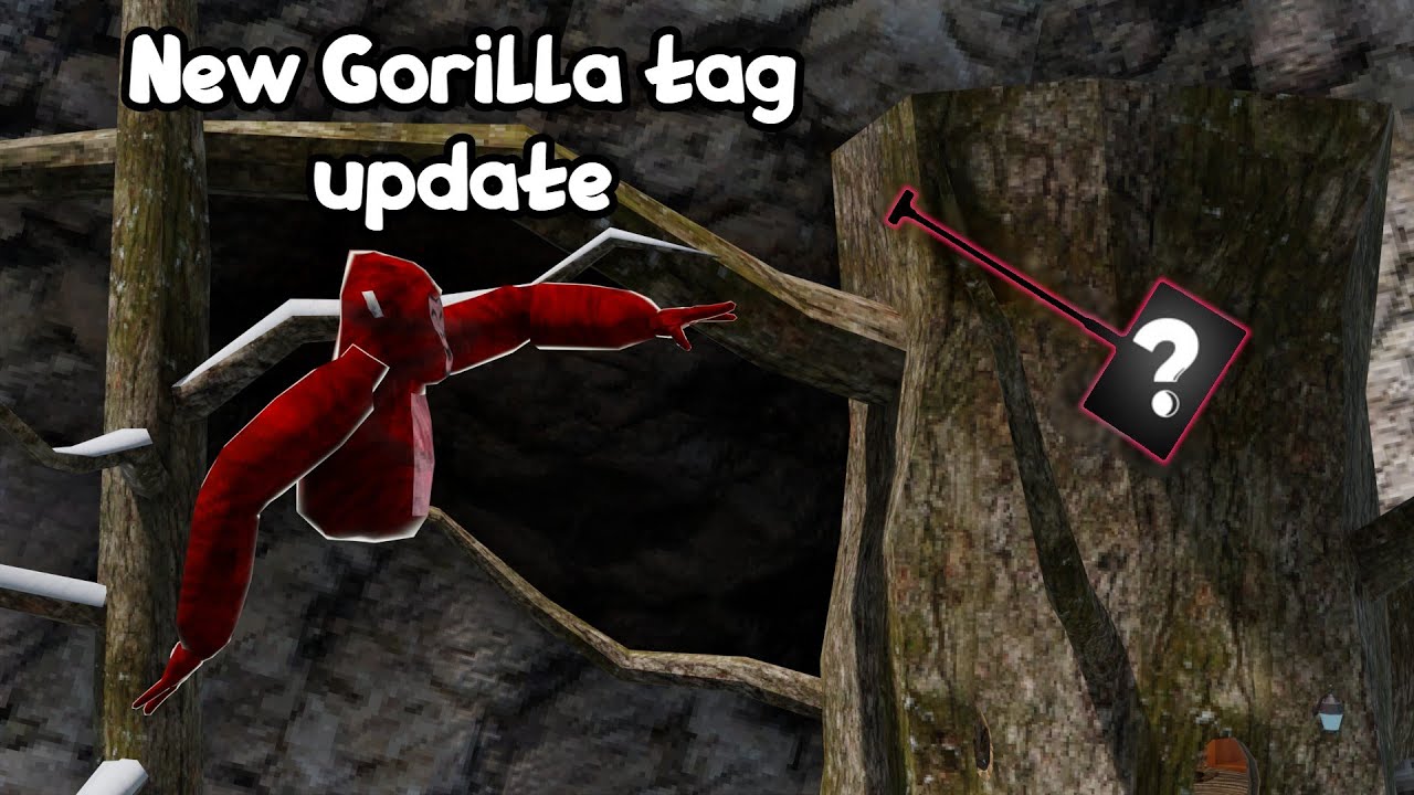 Gorilla tag added FRIENDING? AND MY SHOVEL! (Gorilla tag update)