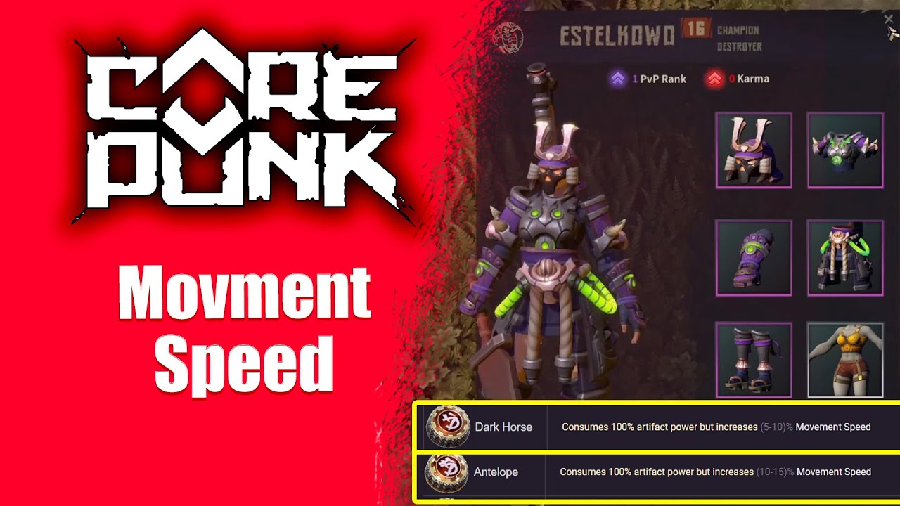 Corepunk - Movment speed - Porozmawiajmy#1
