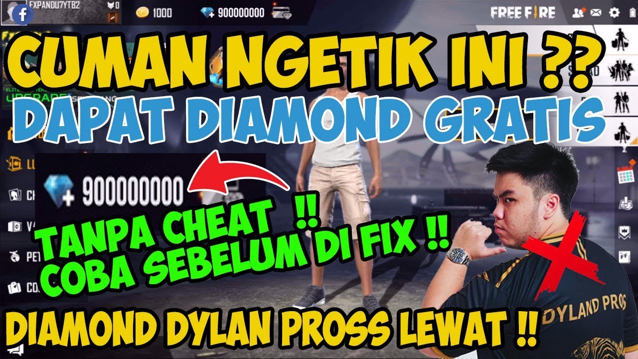 TANPA APLIKASI !! TERBARU CARA MENDAPATKAN BANYAK DIAMOND GRATIS FREE