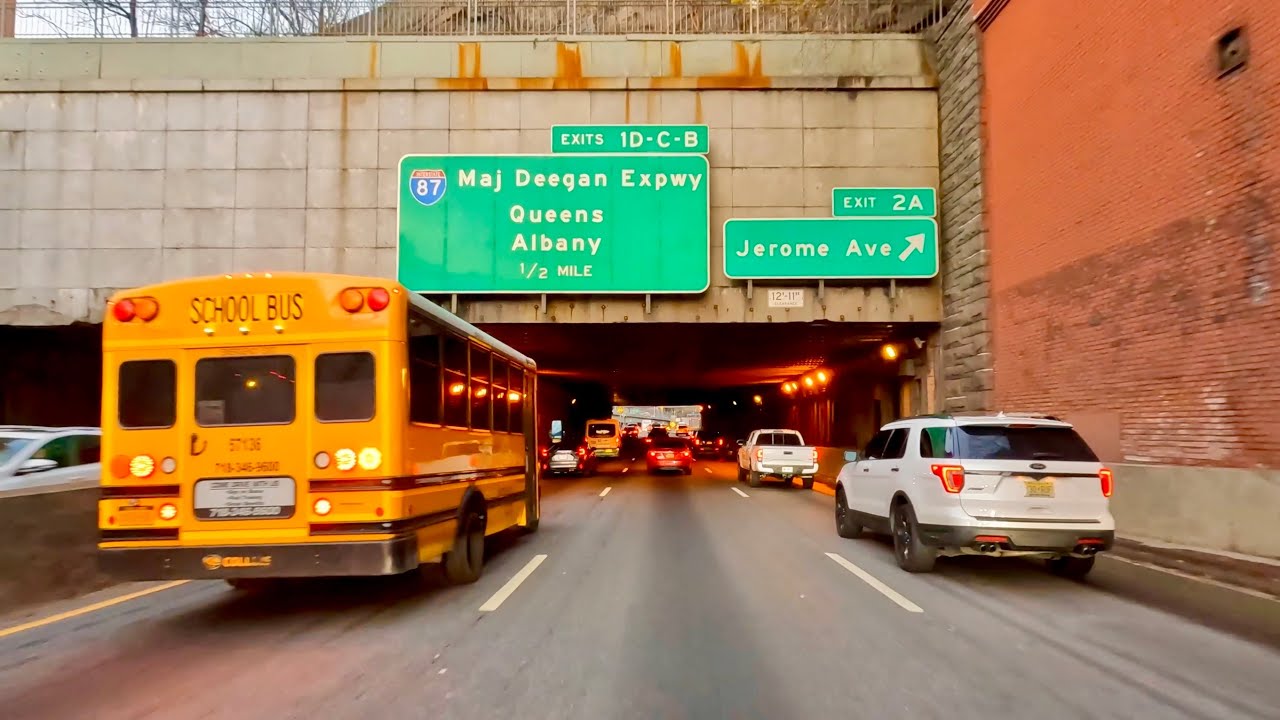 Morning Driving from the Bronx to Washington Heights YouTube