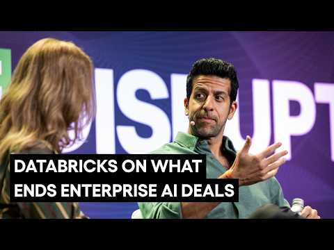 Databricks on Why Enterprise AI Deals Die After the Pilot (And How to Fix It) | Disrupt 2026