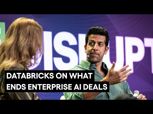 Databricks on Why Enterprise AI Deals Die After the Pilot (And How to Fix It) | Disrupt 2026