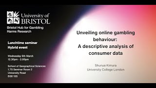 Seminar - Unveiling Online Gambling Behaviour: A Descriptive Analysis of Consumer Data