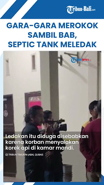 Gara gara Merokok Sambil BAB, Septic Tank di Wajo Meledak