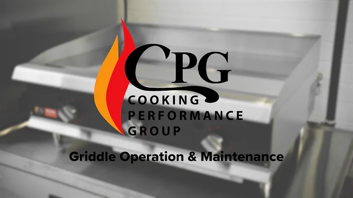 CFSE Training: CPG Griddles