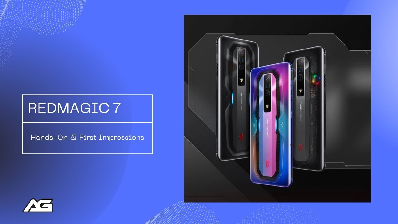 REDMAGIC 7 165Hz Gaming Phone with 6.8 Screen and 64MP Camera, 5G Android  Smartphone with Snapdragon 8 Gen 1 and 18GB+256GB, 4500mAh Battery and US