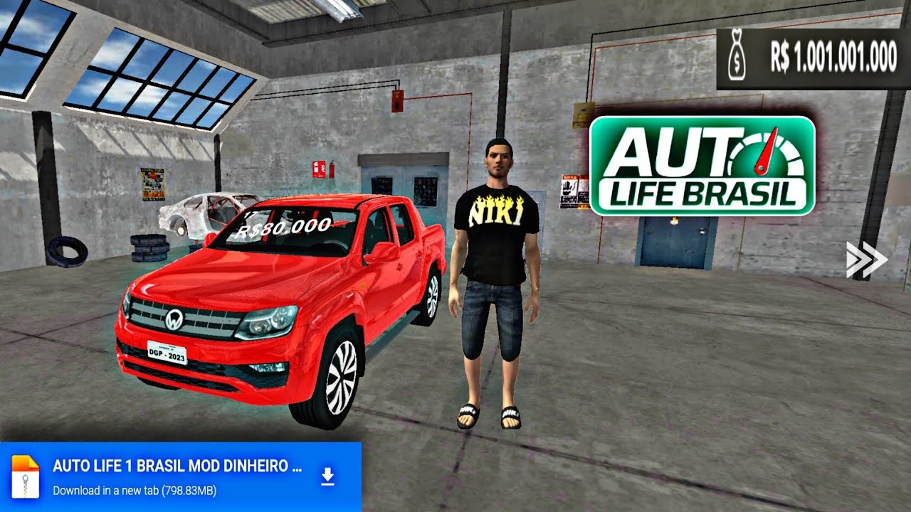 Auto Life Brasil Dinheiro Infinito MOD APK Download Grátis 2023