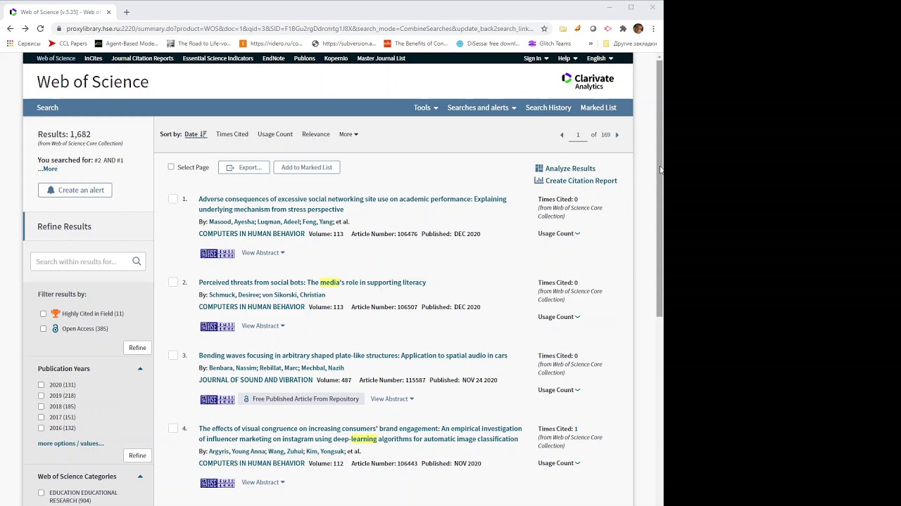  of Science + Zotero + VOSview YouTube