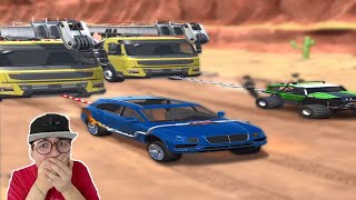 TENTE PUXAR O CAMINHÃO SUPER PESADO NA CORRIDA DE CARROS!!! - Towining Race (jogos de celular) screenshot 3