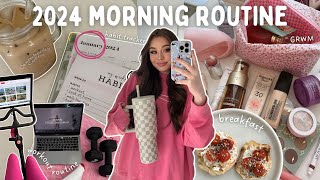 2024 morning routine | workouts, what I eat for breakfast, & favorite products