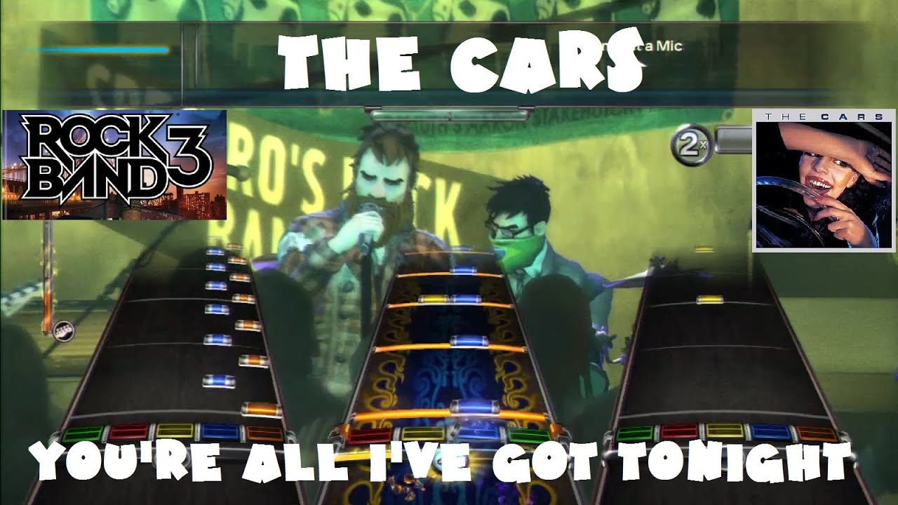 The cars you re all i ve got tonight rock band dlc expert full band