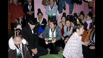 LỄ TRAO NHẬN KHĂN PIÊU CỦA NGƯỜI THÁI TÂY BẮC LTH _ ĐỨC LẢ & NGUYỆT KHOA _ BẢN CHÉO - CHIỀNG PHUNG