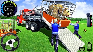 Offroad Farm Animal Transporter Truck Simulator | Real Zoo Truck Driving 3D | Android Gameplay #2 screenshot 4