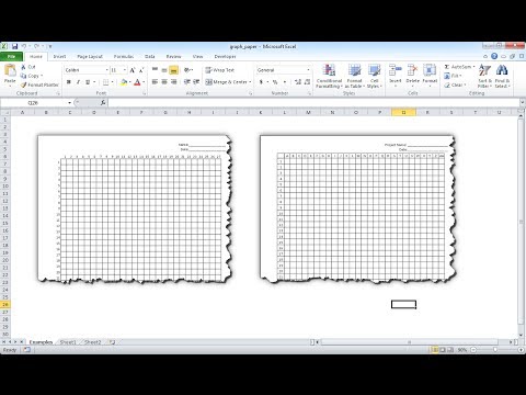 make-graph-paper-in-excel