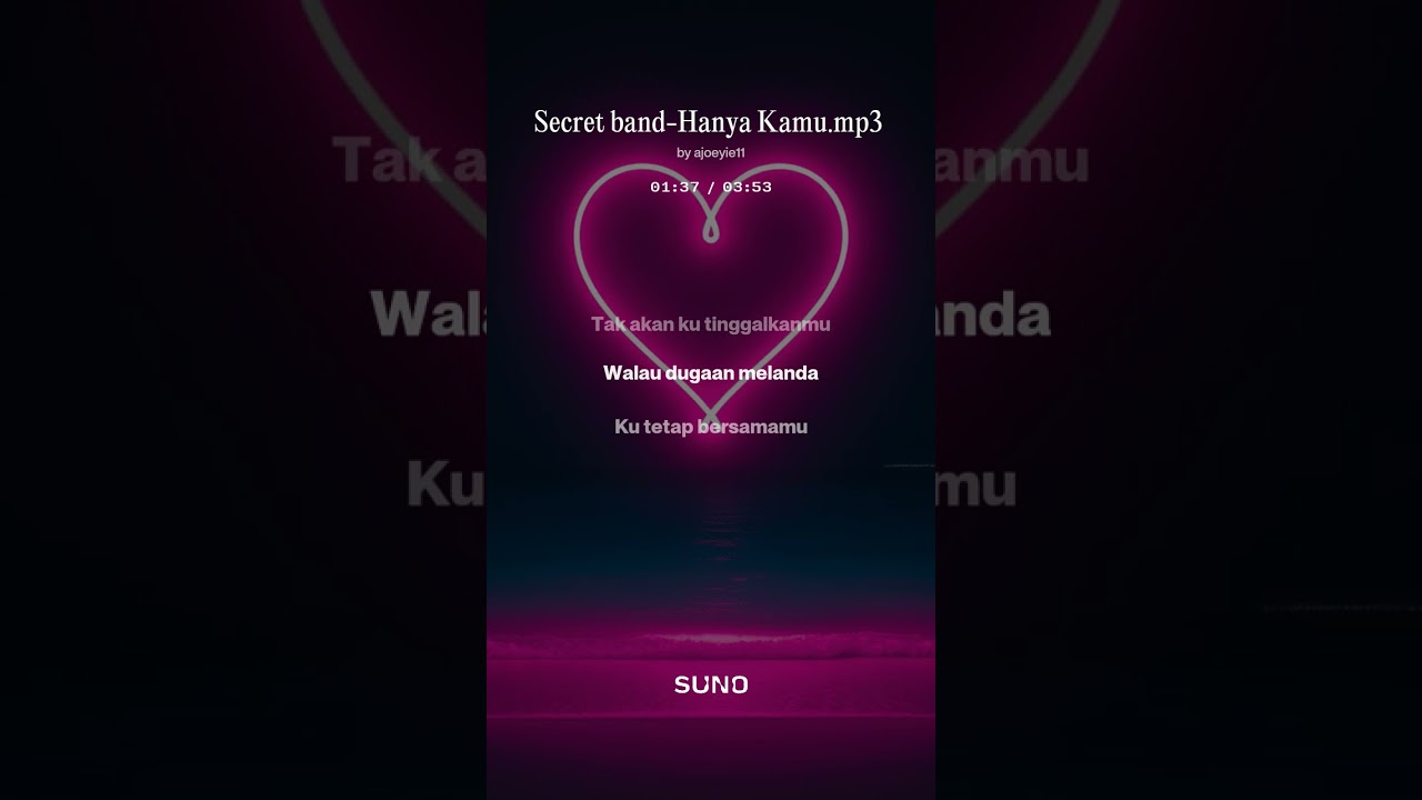 Secret Band-Hanya Kamu(Cover Ai Version)#sunoai #orangasli 