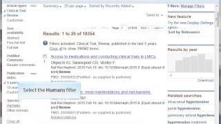PubMed- Locating Clinical Trials