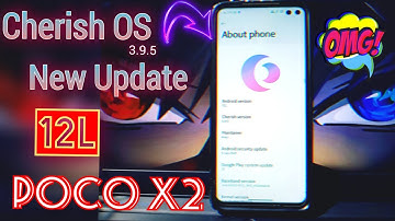 Cherish OS New Update For Poco X2 🔥| Full Review