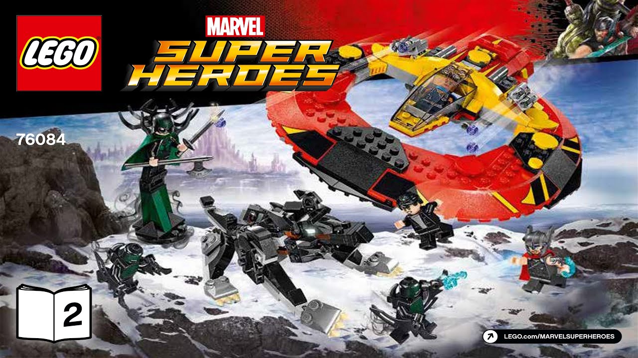 LEGO instructions - Super Heroes - 76084 - The Ultimate Battle for