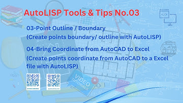 03-Points Outline and Coordinate To Excel with AutoLISP Command