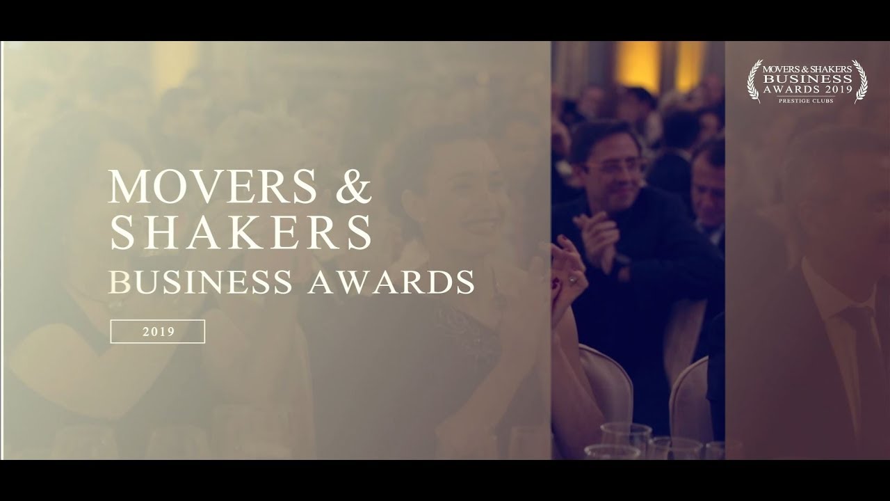 Gala & Award Ceremony Official Intro Movers & Shakers Series 2019