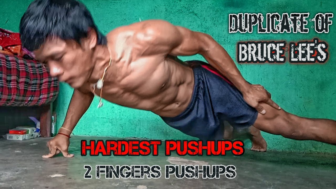 HOW I did 2 FINGERS pushups step by step Kumar Ghalan (Nepali Bruce Lee)