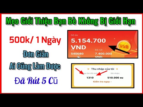 #2 Helo || Thủ Thuật Hack Xu, Cách Khắc Phục Giới Hạn Mời Bạn Bè Trên 50 Người || 500k Mỗi Ngày