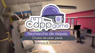 CDPP-Game : Réalité Virtuelle pour la prévention des chutes de plain-pied en Bureaux et industrie screenshot 5