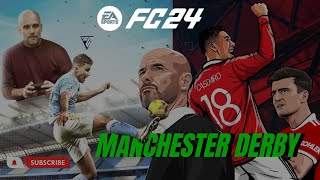 Manchester Derby Madness: EA FC24 Clash of Titans – Unmissable Match! screenshot 4