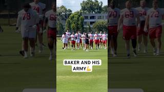 Bucs’ OL love playing for Baker