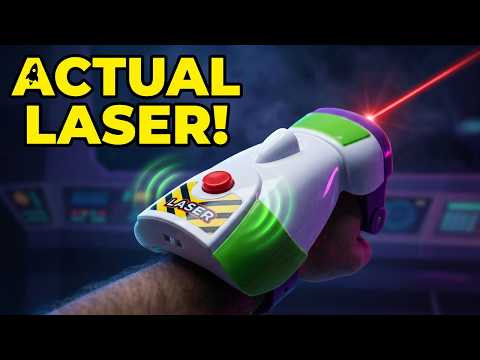 Buzz Lightyear's New Laser Gauntlet in Action