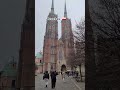 Wrocław Cathedral, Ostrów Tumski 🇵🇱 #polska #poland #gothic #europe #travelpoland #christmas2025