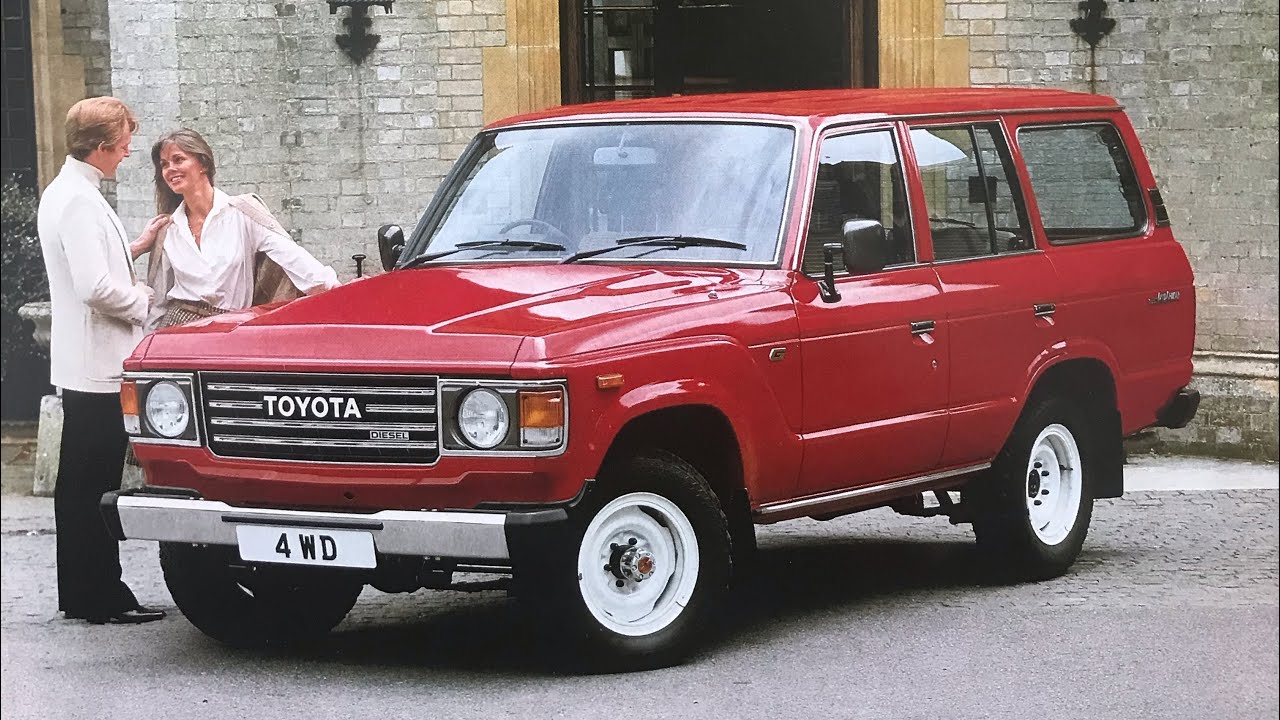 Toyota LandCruiser J60 - a UK 1982 brochure review - YouTube