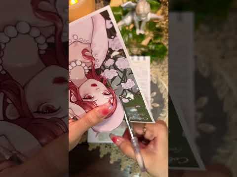 ASMR | trying something new | scrapbooking | paper sound | short