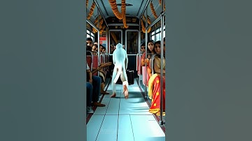 monkey saves bus passengers #shorts #youtubeshorts #animation #funny #cartoon #ai #monkey