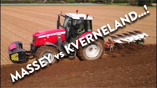 4Kᵁᴴᴰ April 2024: Massey Ferguson 6480 Dyna-6 50th Anniversary tractor and Kverneland LD 85 plough