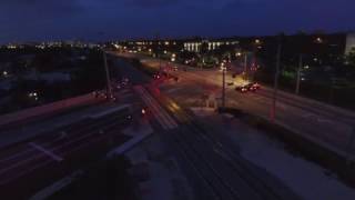 (Drone Video) FEC Train 222-01 M.P. 326 5/1/17 8:15 p.m.