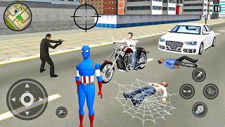 Captain Rope Hero Ninja Gangster Crime Vegas City #4 - Android Gameplay screenshot 3