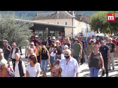 Millau. Une manifestation en soutien aux soignants mis à pied