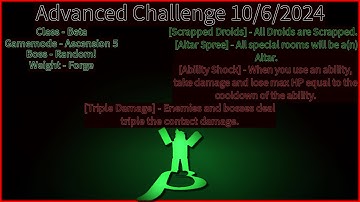 Advanced Challenge 10/6/2024 (pers) - Randomly Generated Droids