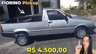 FIAT FIORINO PICAPE A VENDA POR APENAS R$ 4.500,00