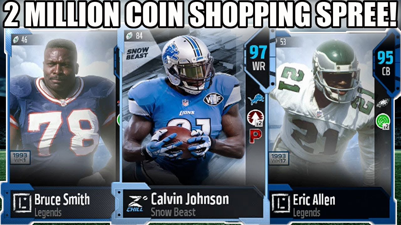 2 MILLION COIN SHOPPING SPREE! AMAZING NEW PICKUPS! | MADDEN 18 ULTIMATE TEAM