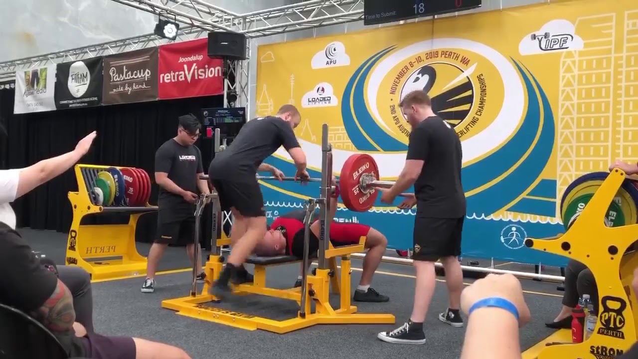 Longevity S Mitchell Hooper Bench Press At The Australian National
