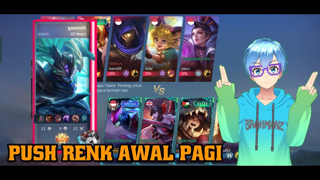 Push Renk Awal Hari|Mlbbindonesia|Alpha|