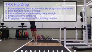TRX Hip Drop
