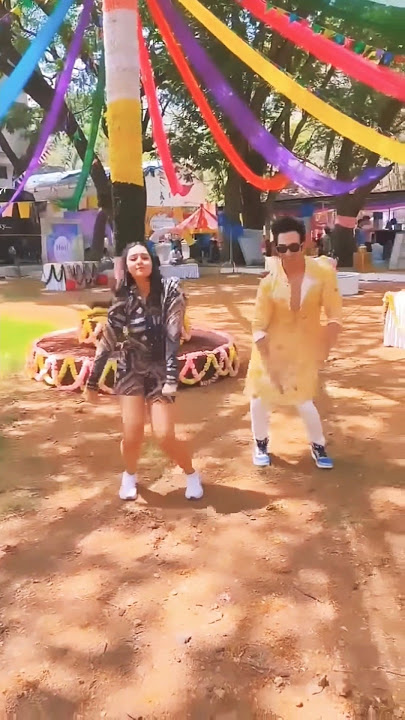 Aayush 🆚 Shalu #dance viral video #music #bhagyalakshmi serial #🤗🤗🤗