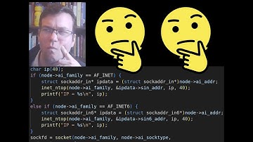 Computer Networks: The Gory Details of getaddrinfo for DNS in C