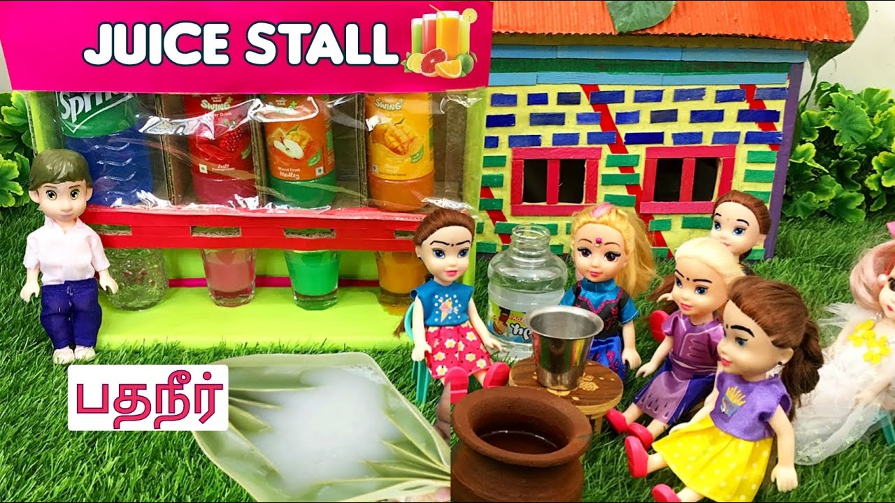 சுட்டி கலாட்டா 150 "barbie games" barbie doll daily routine barbie show