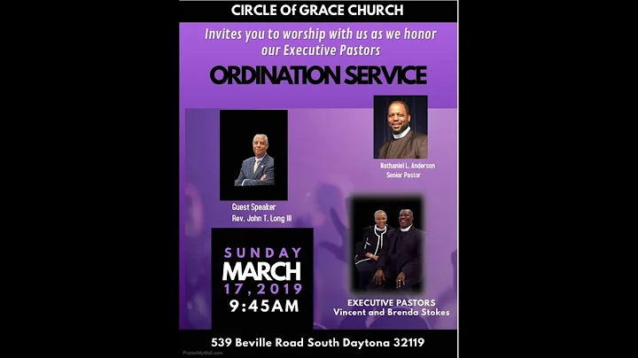 Circle of Grace Church Executive Pastors Ordination Service