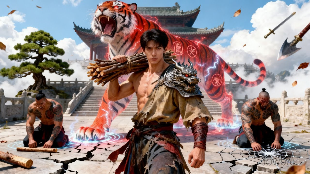 Achado mendigo, ele explode como imortal de 90 000 anos: um grito e todos se ajoelham!