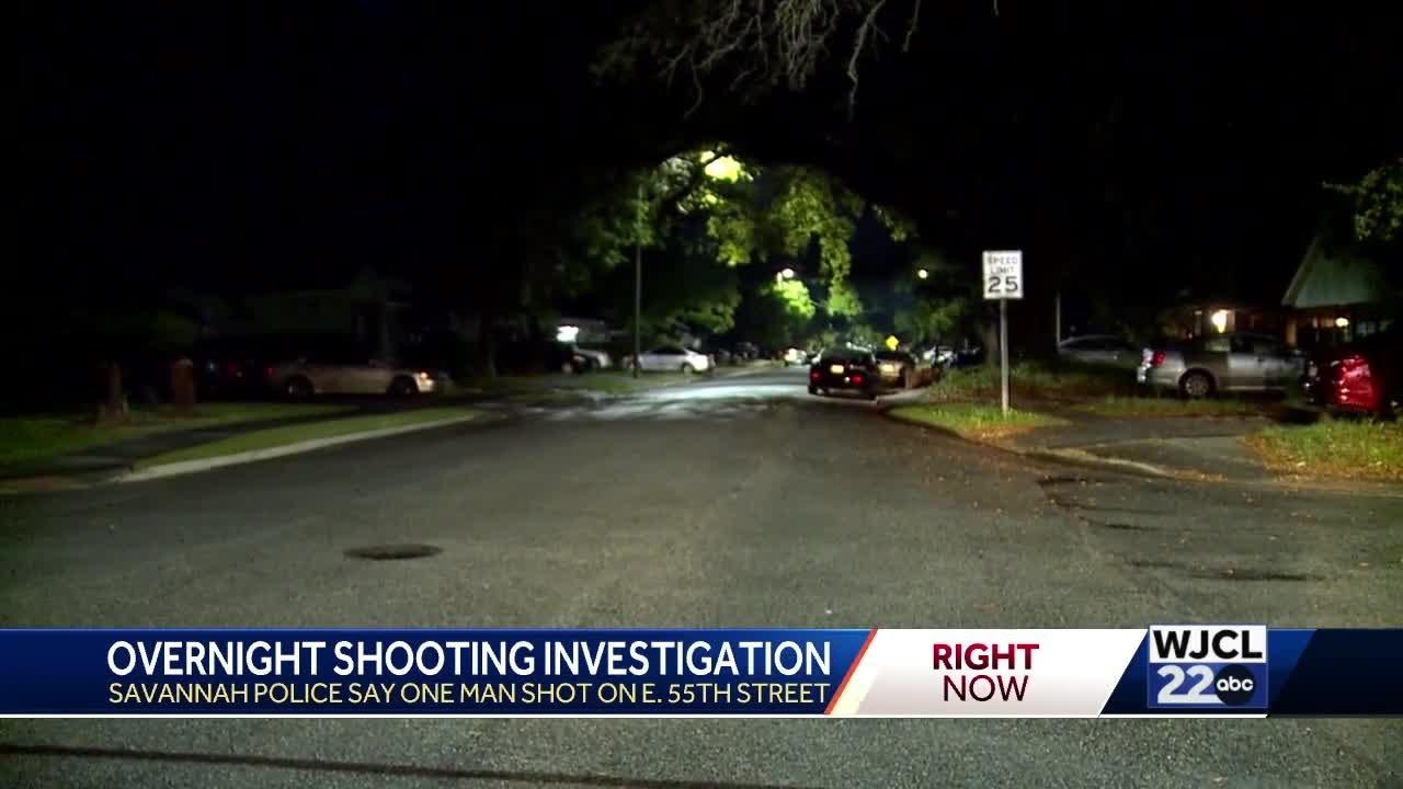 1 person shot in Savannah, police searching for suspect - YouTube